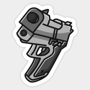 handgun Sticker